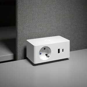 ASA Plastici   VersaQ WH 1x220, 2 USB,   (06037F00002)