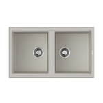 Omoikiri Tedori 86-2-WH Tetogranit (4993927)